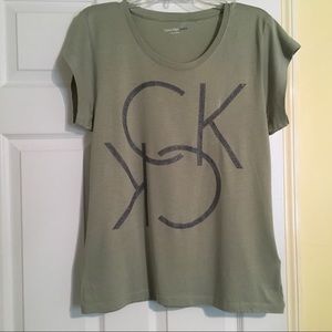 NWT Women Calvin Klein T-shirt size L